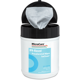 Presaturated Wipes, IPA-Based — IsoClean™