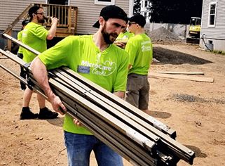 Empleados voluntarios destacados