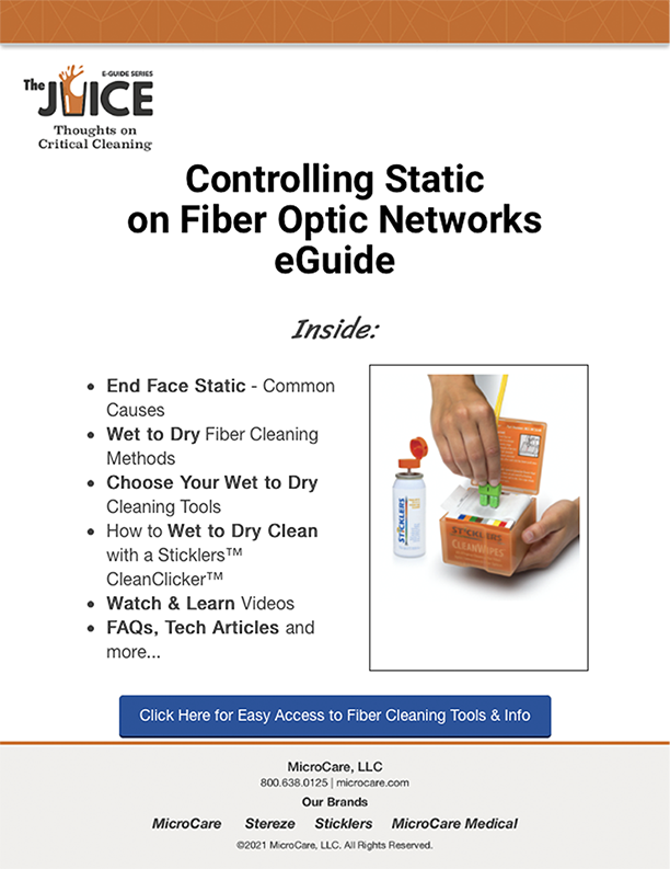 Controlling Static on Fiber Optic Networks eGuide