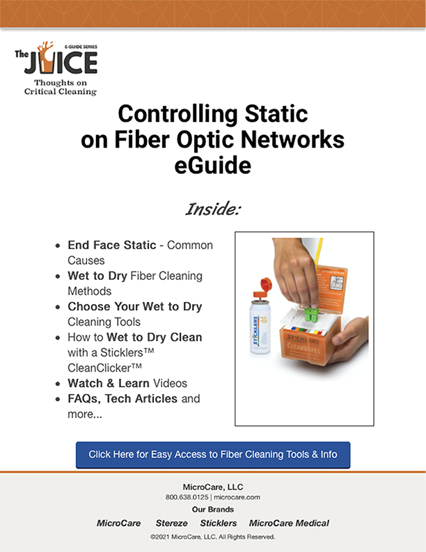 Fiber Optic Splice & Connector Cleaner Fluid