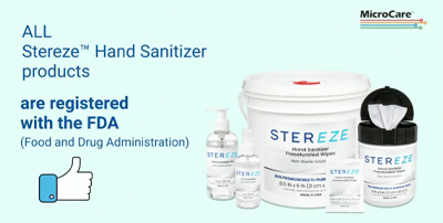 New Stereze Hand Sanitizer Video Series Unveiled