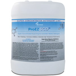 ProEZ SCD™  Super Concentrated Quad Enzyme Automatic Washer Detergent