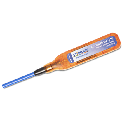 Sticklers™ CleanClicker™ +1K 2.5mm Fiber Optic Connector Cleaner