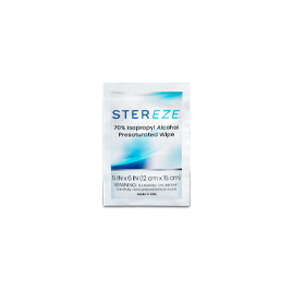 Stereze IPA Surface Cleaning Wipes – Foil Packs