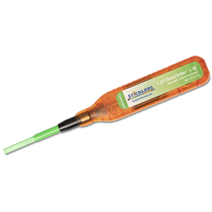 Sticklers™ CleanClicker™ +1K 1.25mm Fiber Optic Connector Cleaner