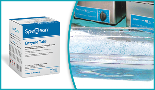 MicroCare Medical Launches Spec Clean™ Enzyme Tabs to Streamline Instrument and Evacuation System Cleaning