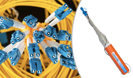 Sticklers  CleanClicker Tools Improve Connector Cleaning Speed and Efficiency