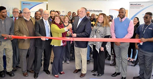 MicroCare Grows with Fun Ribbon-Cutting Ceremony