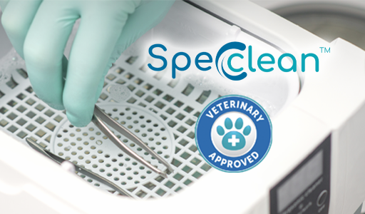 Spec Clean Line Simplifies Cleaning for Veterinary Clinics
