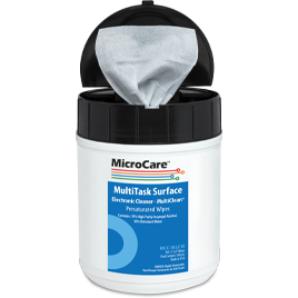 MultiClean™ MultiTask Surface Electronics Cleaner Presaturated Wipes - MultiClean™