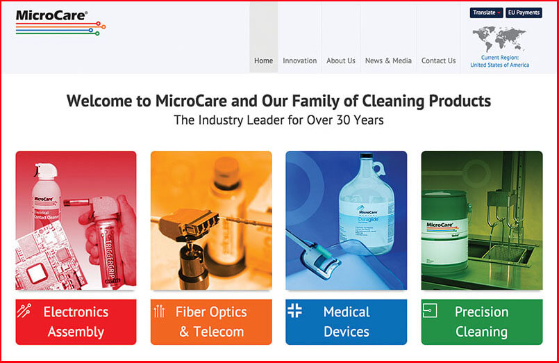 MicroCare Rolls-Out New Web Presence