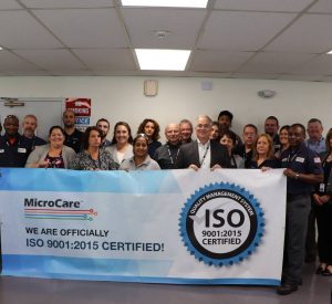 MicroCare Achieves New ISO 9001:2015 Certification