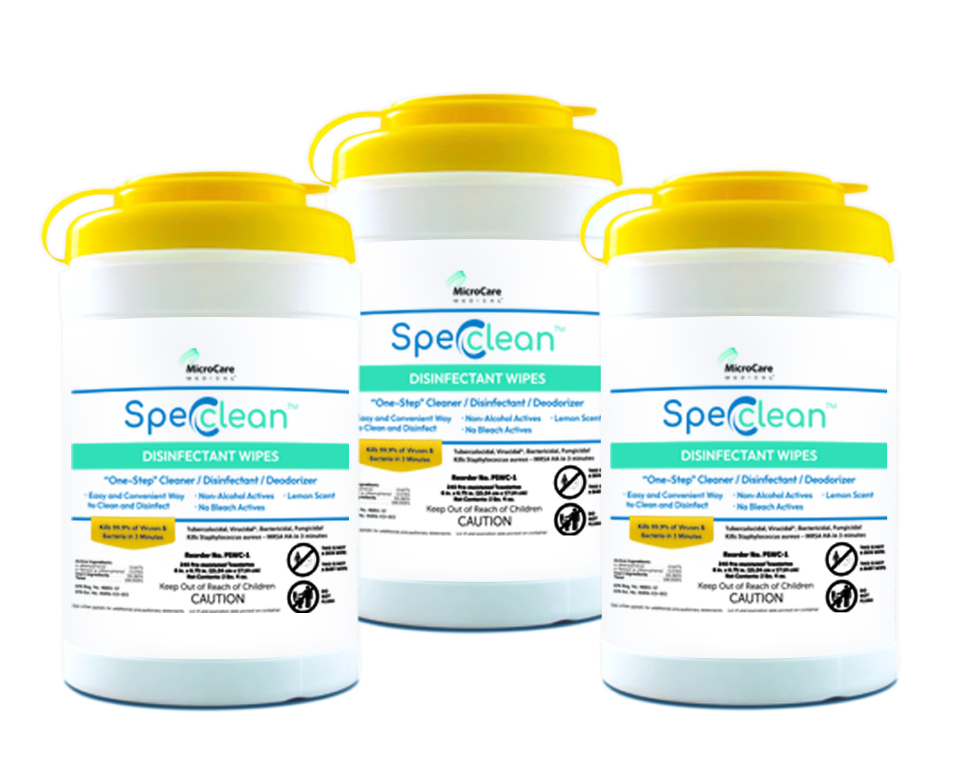 Spec Clean™ Disinfectant Wipes