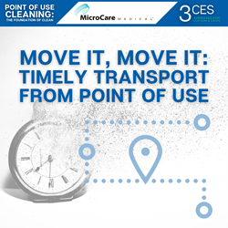 Move it, Move ti: Timely transport from point of use