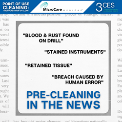 Pre-cleaning in the news